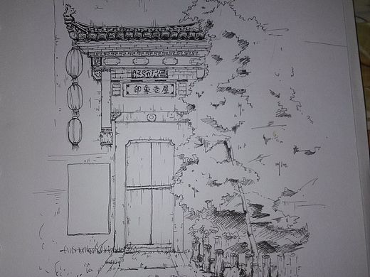 安徽宏村写生（个人主页-ZMTI5NDE4NzI=） - 书籍/画册 - 站酷设计师做室内的小卤蛋原创素材 - 站酷ZCOOL