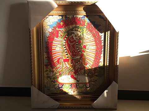 金丝沙画