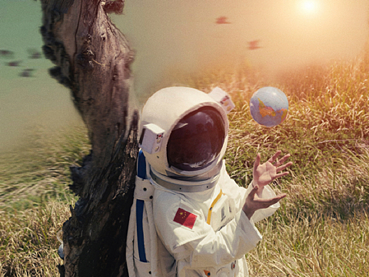 “在你的星球做最可爱的宇航员”