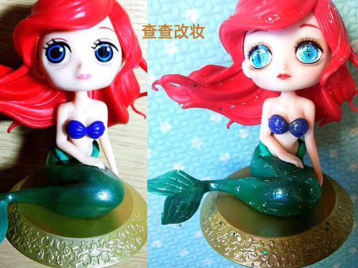 晒晒自己亲手制作的娃娃【第2章】小美人鱼.接单
