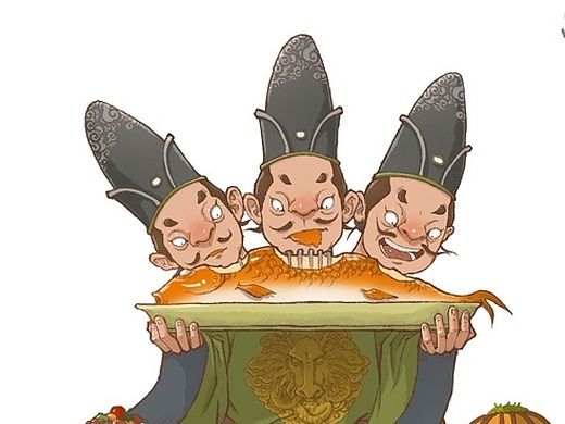 《镜花缘》之一百零一——三首国.