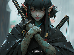 《靈與魔》AI繪畫概念