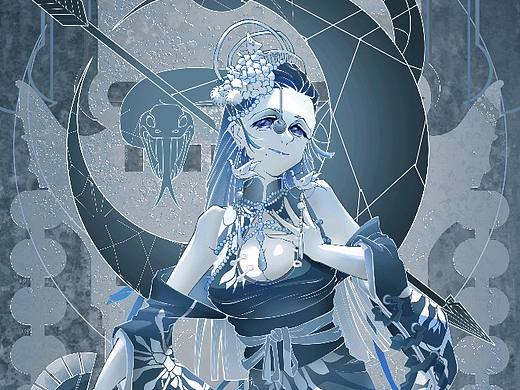 月亮（个人主页-ZNDQwMTAwNzY=） - 商业插画 - 站酷设计师阮青山原创素材 - 站酷ZCOOL