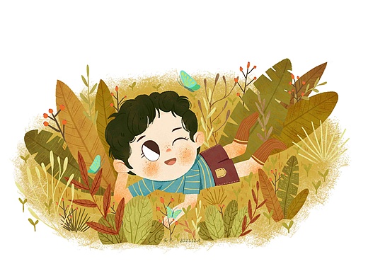 爱丽丝梦游仙境封面图|插画|儿童插画|ruanruan的桃子 - 原创作品