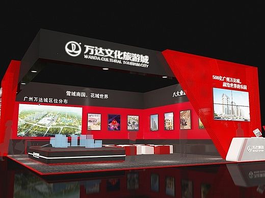 萬達(dá)展館設(shè)計(jì)（個(gè)人主頁-ZMTIzMDM0OTY=） - 其他三維 - 站酷設(shè)計(jì)師brucexiao2013原創(chuàng)素材 - 站酷ZCOOL