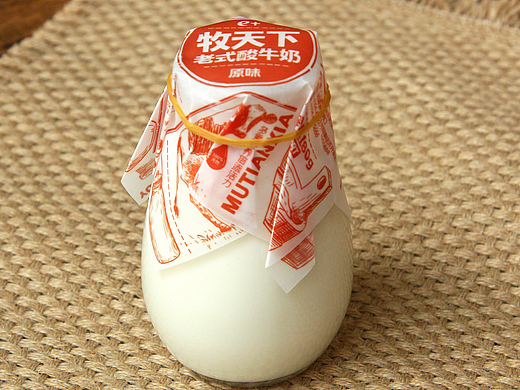 牧天下 老式酸奶包装