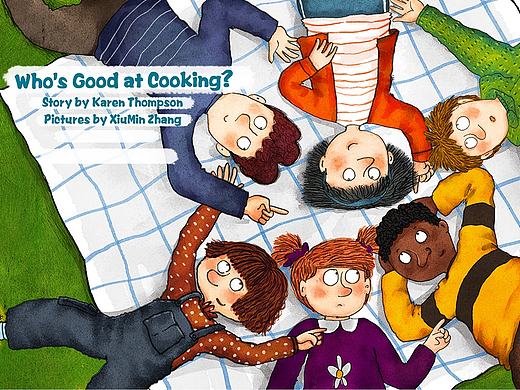 原创绘本《Whos Good at Cooking》