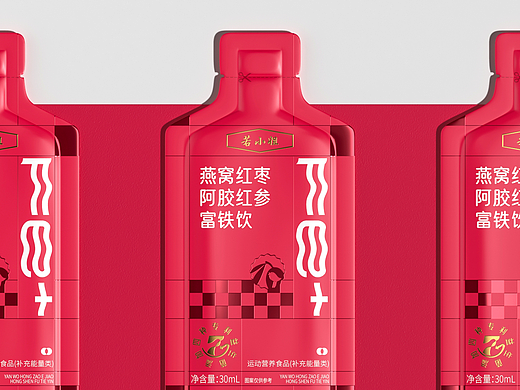 燕窝红枣阿胶红参富铁饮 Fe+