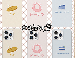 原创简约甜品手机壳 