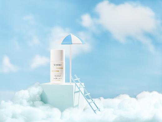 防晒霜拍摄练习