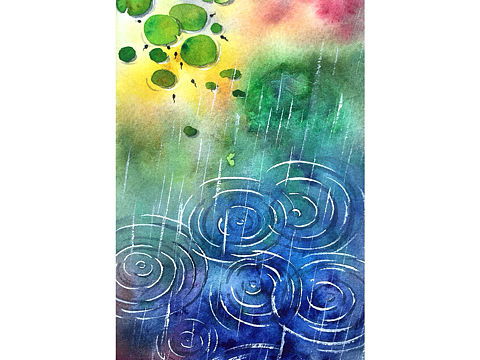 下雨天