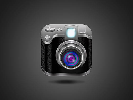 刚练习的拟物图标