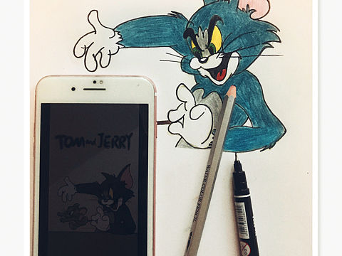 一个艺术好爱者的创意画🎨