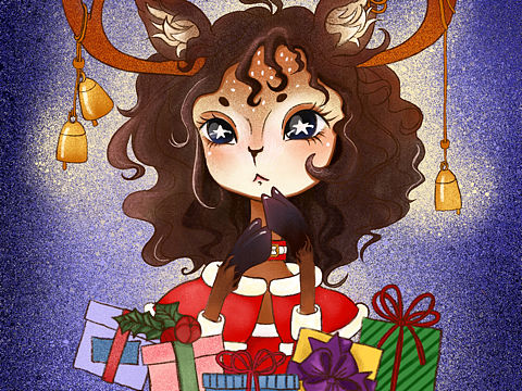 圣诞快乐·鹿小姐