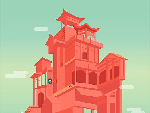 重庆纪念碑谷