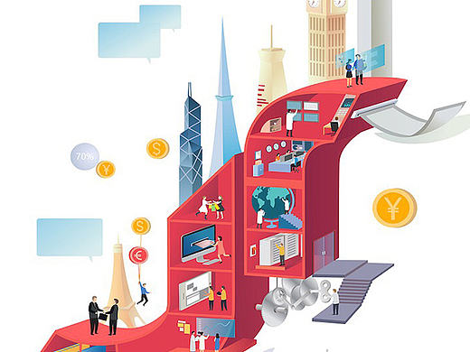 今日金融-app-插画设计