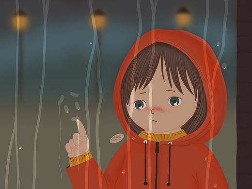 下雨了