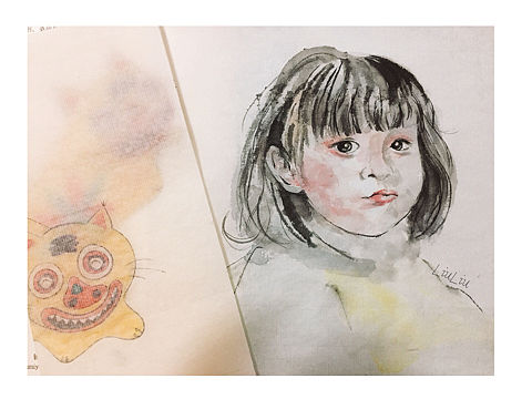 臨摹國畫風水彩（個人主頁-ZMjU0NDY3NDA=） - 創(chuàng)作習作 - 站酷設計師LiuLiu_菓原創(chuàng)素材 - 站酷ZCOOL