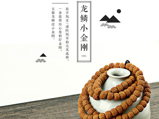 小金刚详情 极简中国风