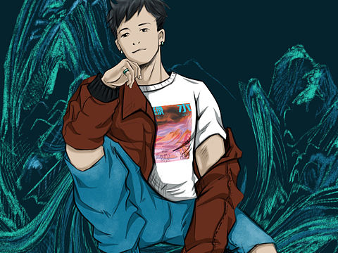 千里江山图-中国潮服