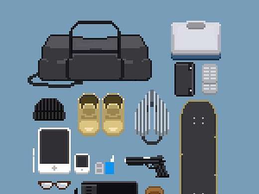 if i set out（个人主页-ZMTk0MTU1MjA=） - 像素画 - 站酷设计师mr_sleeping原创素材 - 站酷ZCOOL