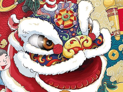 朵拉朵尚设计部新年海报