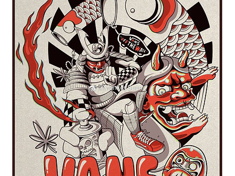 激情参与一波#vans艺术家 2019（个人主页-ZMzU2NjY1NDg=） - 商业插画 - 站酷设计师MonkeySuun_原创素材 - 站酷ZCOOL