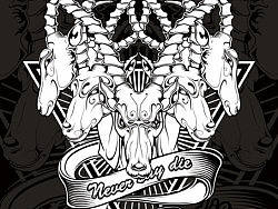 NEVER SAY DIE（個人主頁-ZMTM4MTM1Mg==） - 新銳潮流插畫 - 站酷設(shè)計師Felix_1063原創(chuàng)素材 - 站酷ZCOOL