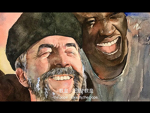 《触不可及》水彩画（个人主页-ZMjczODA4ODg=） - 创作习作 - 站酷设计师木尤这个人原创素材 - 站酷ZCOOL