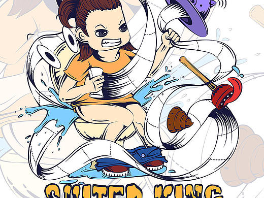 Shiterking（个人主页-ZMjA1NTE0Njg=） - 新锐潮流插画 - 站酷设计师毛豆Starry原创素材 - 站酷ZCOOL