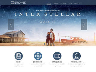 imovie首页设计