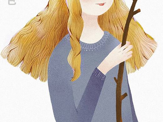 女孩（個人主頁-ZMzQzMjc0MDQ=） - 商業(yè)插畫 - 站酷設(shè)計師鷺人已原創(chuàng)素材 - 站酷ZCOOL