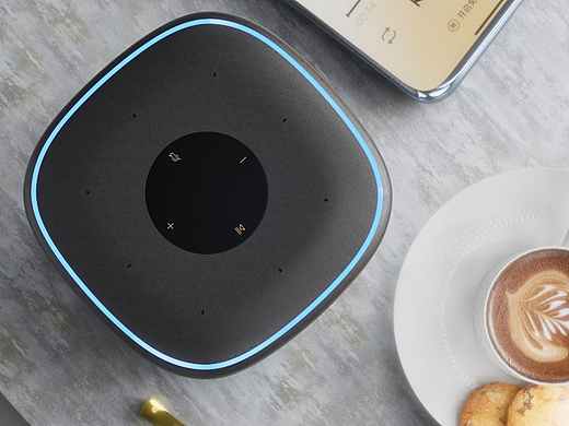 产品建模渲染-小爱音箱