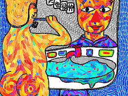 “这该死的仪式感”插画设计