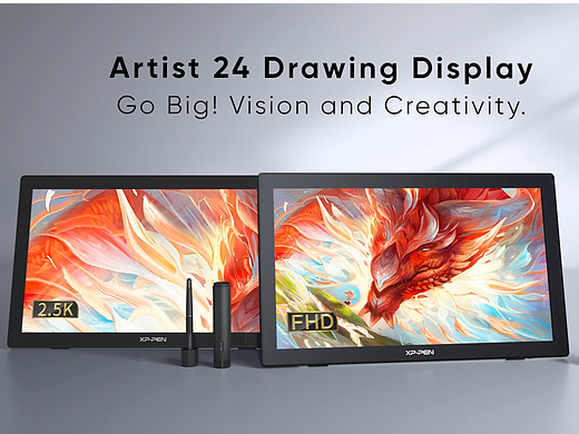 Artist 24 Drawing Display