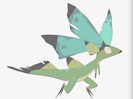 Satoshi Matsuura插画作品临摹