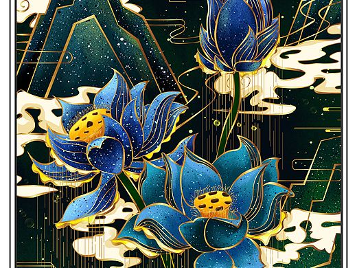 国潮插画系列作品(9)