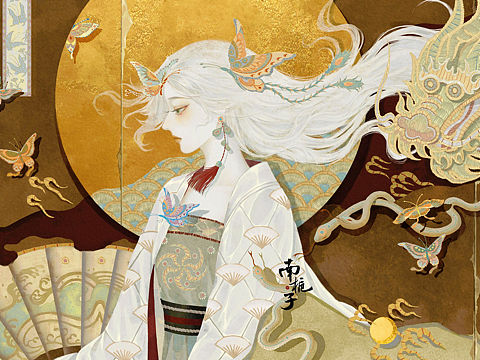 古风少女 | 插画练习