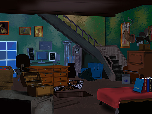 两点透视场景|动漫|动画片|淇宝贝67_临摹作品-站酷zcool