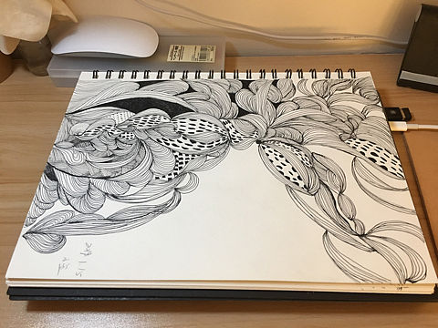 让我一次画个够，今年的2/48画。