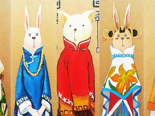 原创设计-猫咪/小猪/兔子