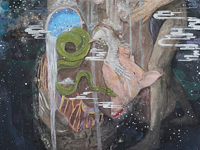 三毒（個(gè)人主頁-ZNDA3MTY3Mjg=） - 繪畫 - 站酷設(shè)計(jì)師盧寶刀原創(chuàng)素材 - 站酷ZCOOL