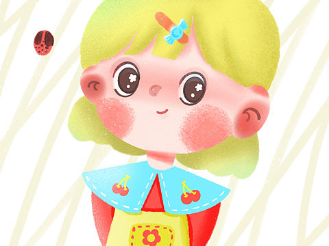 如果肥花儿变成小女孩