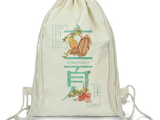 24节气（不知道是字体还是插画的设计）