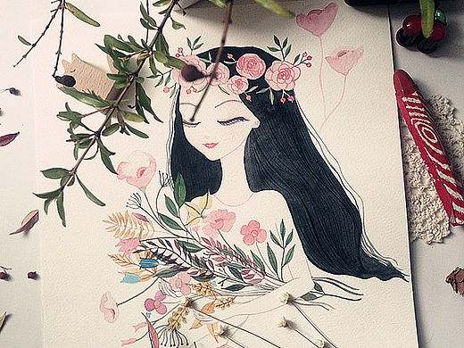 Alive（个人主页-ZMTQzNDM2NjQ=） - 商业插画 - 站酷设计师爱吃提子Fiona原创素材 - 站酷ZCOOL