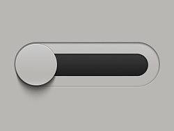 临摹 GUI 简约灰色按钮