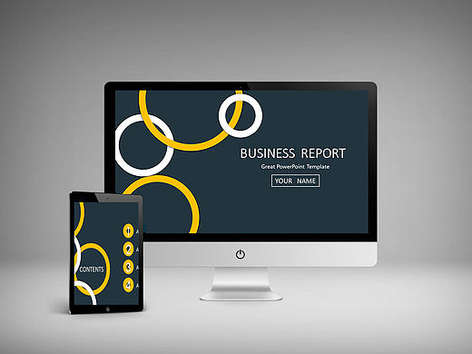 经典黄蓝双版静美系列商务模板（个人主页-ZMTc2Njc3NjA=） - PPT/Keynote - 站酷设计师无人w之境原创素材 - 站酷ZCOOL