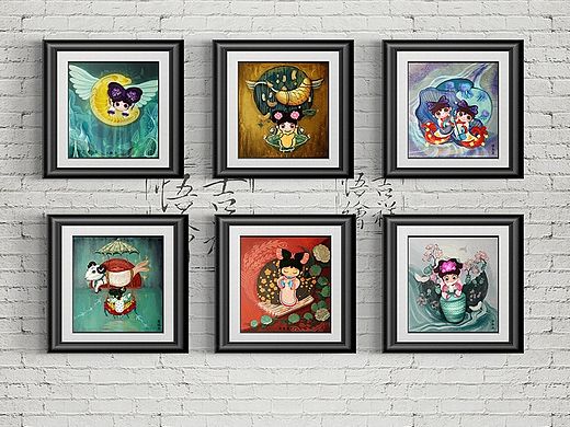 小格格之十二星座（其六）（个人主页-ZMTM4MDgzMDA=） - 商业插画 - 站酷设计师吉祥悟原创素材 - 站酷ZCOOL