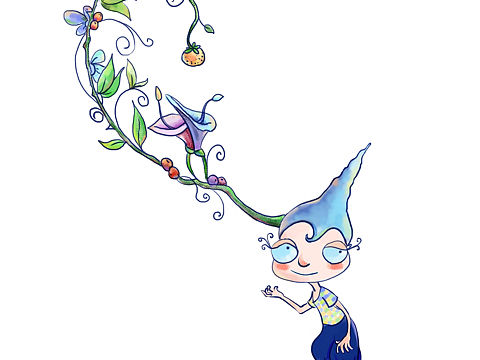 花仙子插画