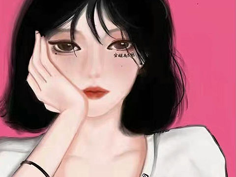 这是一幅自画像